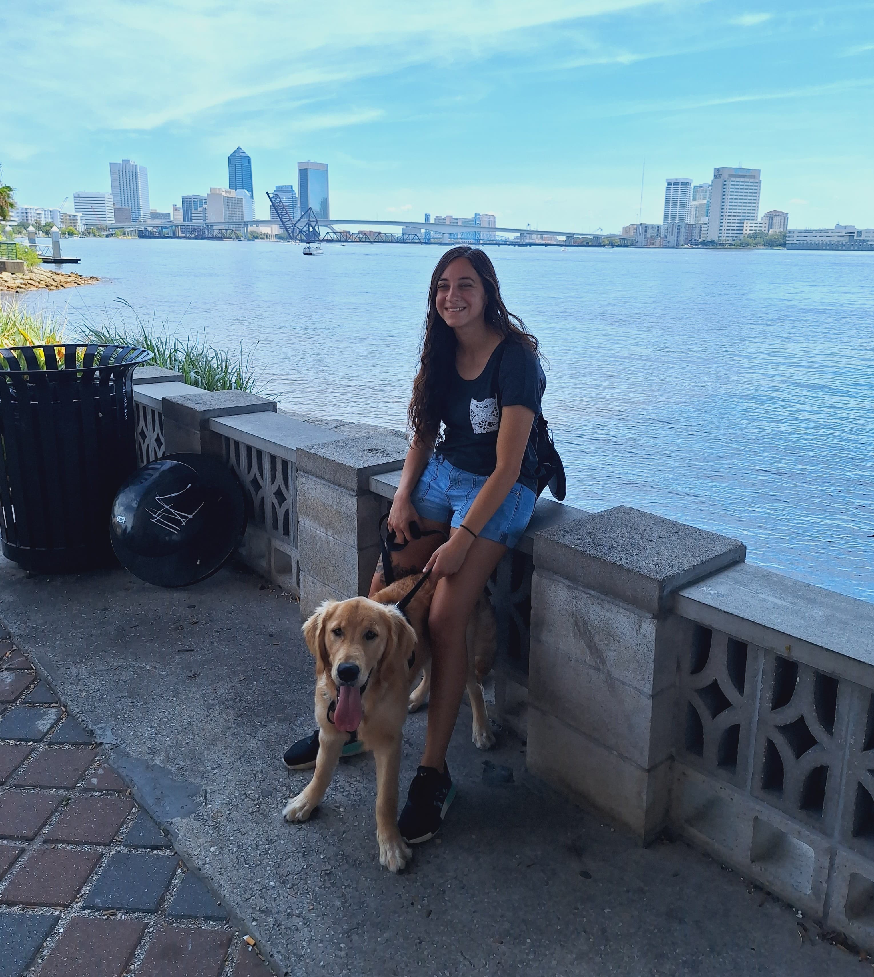 Enzo at the farmer's market